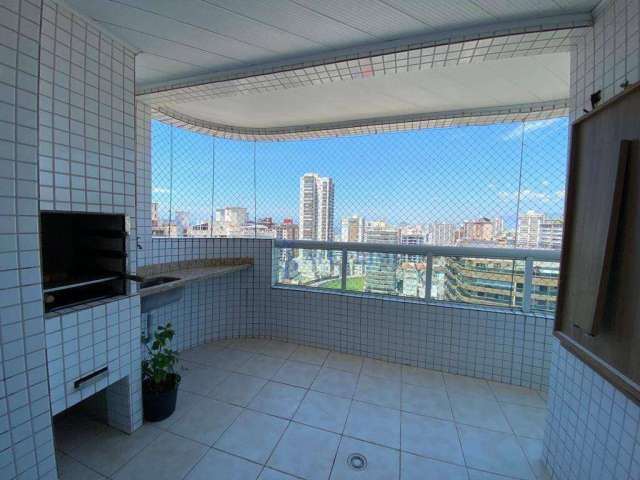 Apartamento com 2 dormitórios à venda, 85 m² por R$ 640.000,00 - Vila Guilhermina - Praia Grande/SP