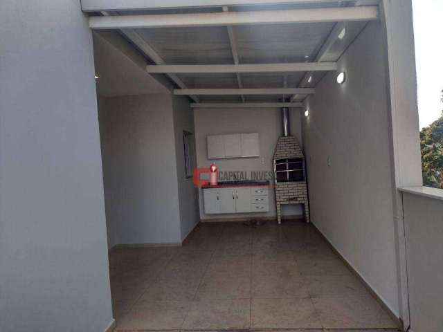 Apartamento com 3 dormitórios para alugar, 115 m² por R$ 3.305,00/mês - Jardim Dom Bosco - Jaguariúna/SP