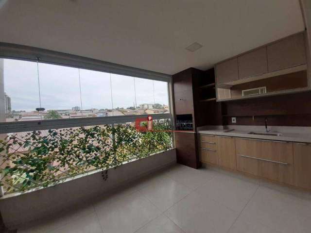 Apartamento com 3 dormitórios para alugar, 110 m² por R$ 4.850/mês - Jardim Planalto - Jaguariúna/SP