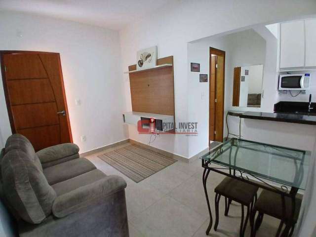 Apartamento com 1 dormitório, 29 m² - venda por R$ 400.000,00 ou aluguel por R$ 2.150,00/mês - Dom Bosco - Jaguariúna/SP