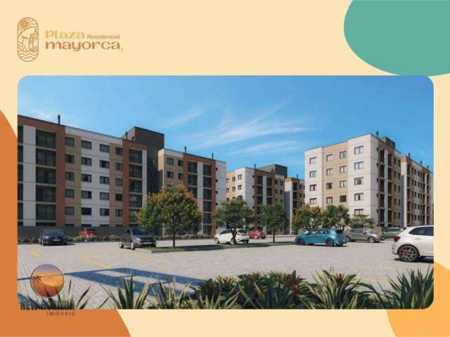 Apartamento com 2 dormitórios à venda, 58 m² por R$ 239.990,00 - Afonso Pena - São José dos Pinhais/PR