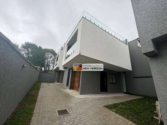 Sobrado com 3 dormitórios à venda, 135 m² por R$ 869.000 - Uberaba - Curitiba/PR