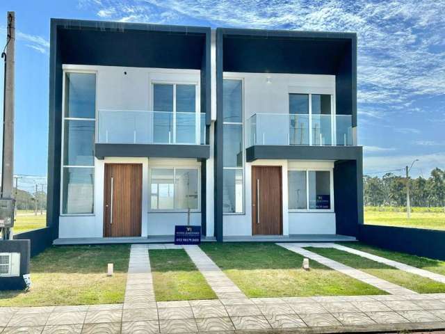 Casa em condomínio fechado com 3 quartos à venda na Rs 389, Estrada do Mar, 28, Nova Xangri-lá, Xangri-Lá por R$ 680.000