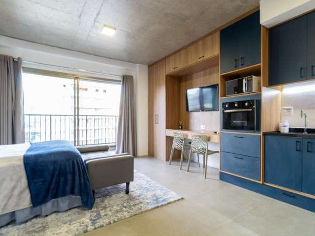 Versátil studio  para venda com 1 quarto, 34m²