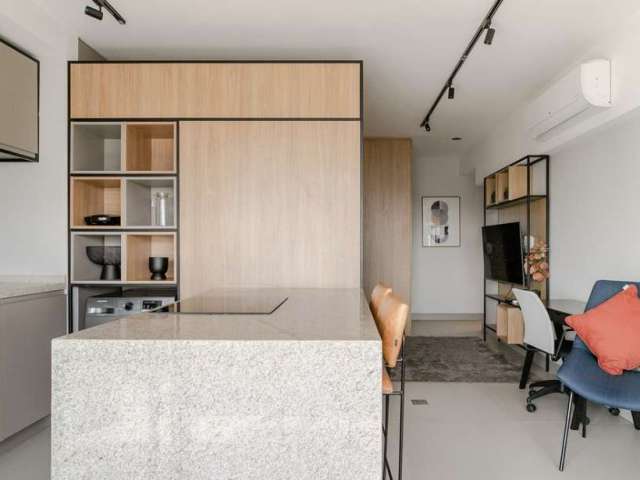 Confortável studio para venda com 1 quarto, 49m²