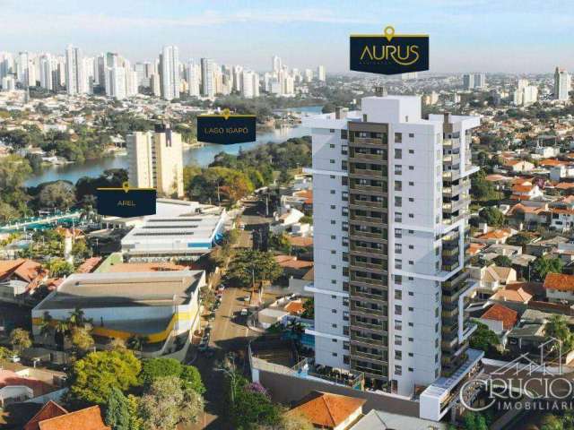 Apartamento com 3 dormitórios à venda, 103 m² por R$ 1.129.900,00 - Petrópolis - Londrina/PR