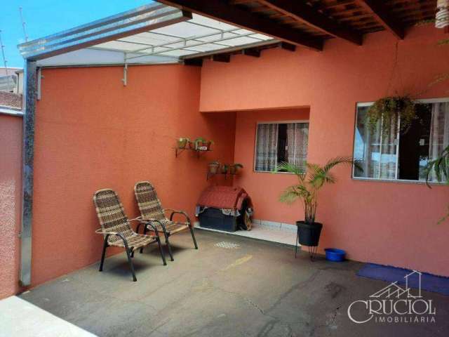 Casa com 3 dormitórios à venda, 80 m² por R$ 329.820,00 - Jardim Montecatini - Londrina/PR