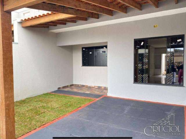 Casa com 2 dormitórios à venda, 124 m² por R$ 379.900,00 - Jardim Maria Luiza - Londrina/PR