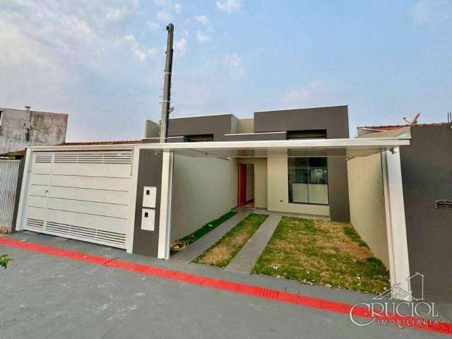 Casa com 3 dormitórios à venda, 80 m²  - Bandeirantes - Londrina/PR