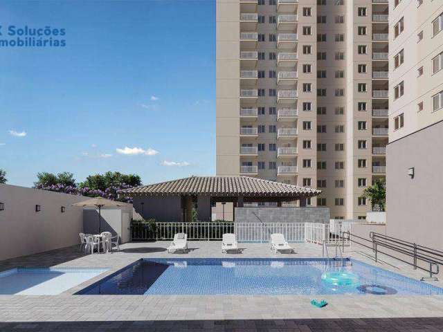 Apartamento com 2 dormitórios à venda, 46 m² por R$ 280.000,00 - Jardim Marambá - Bauru/SP