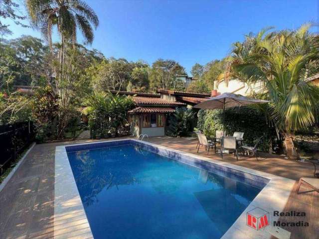 Casa com 4 dormitórios, 320 m² - venda por R$ 2.900.000,00 ou aluguel por R$ 20.000,00/mês - Granja Viana - Carapicuíba/SP