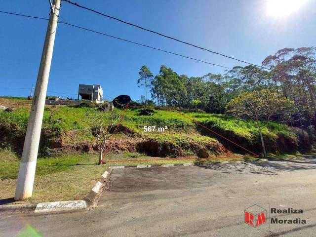 Terreno à venda, 567 m² por R$ 191.124,36 - Caucaia do Alto - Cotia/SP