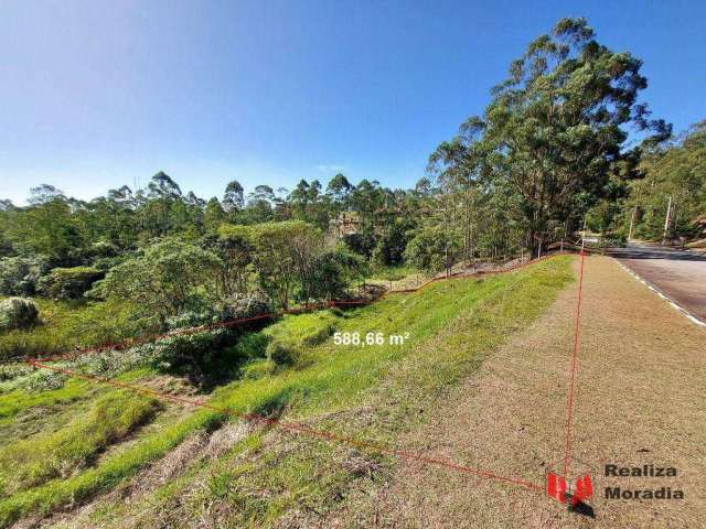 Terreno à venda, 588 m² por R$ 198.425,51 - Caucaia do Alto - Cotia/SP