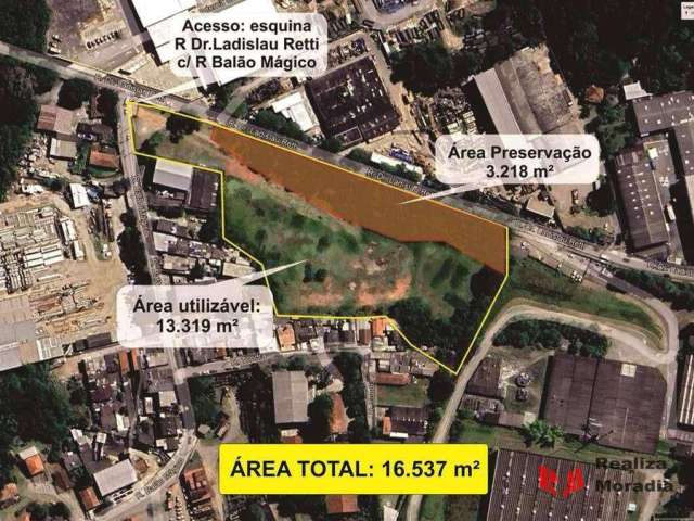 Área á venda - (ZUM) com 16.537 m² - Altura Km 29 Rodovia Raposo Tavares