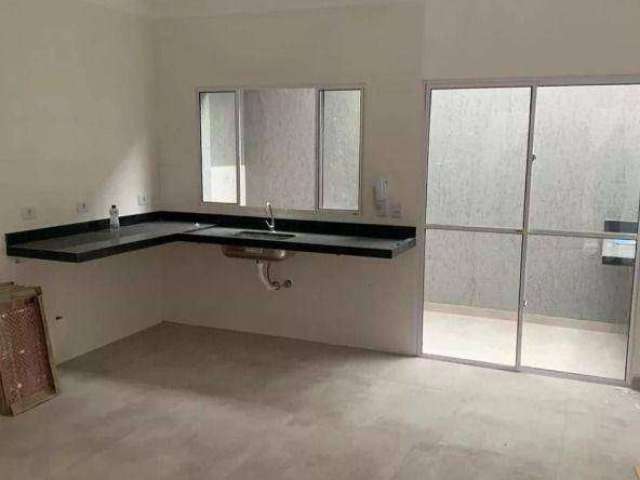 Sobrado novo com 2 dormitórios à venda, 68 m² por R$ 450.000 - Jaguaribe - Osasco/SP