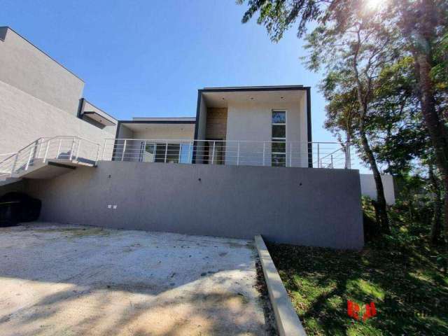 Casa nova térrea com quintal e 3 dormitórios à venda, 104 m², Condominio Fechado - Parque Rizzo II - Cotia/SP