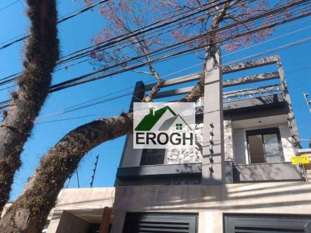 Apartamento com 3 dormitórios à venda, 76 m² por R$ 630.000,00 - Vila Assunção - Santo André/SP