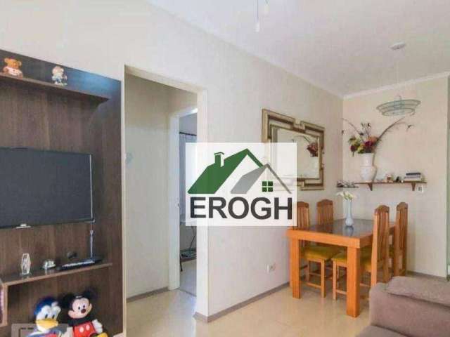 Apartamento com 2 dormitórios à venda, 60 m² por R$ 405.000,00 - Vila Valparaíso - Santo André/SP