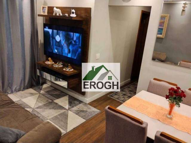 Apartamento com 2 dormitórios à venda, 54 m² por R$ 445.000,00 - Centro - São Bernardo do Campo/SP