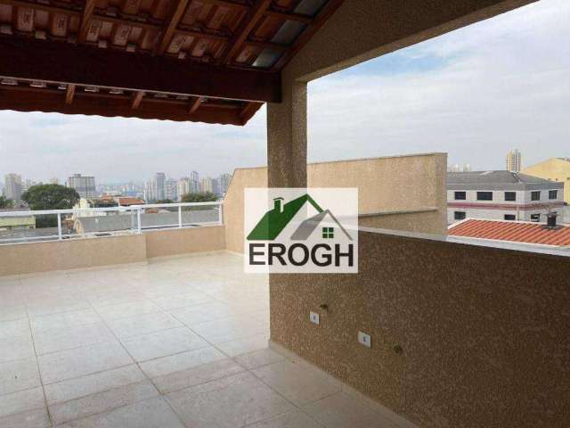 Cobertura com 2 dormitórios à venda, 90 m² por R$ 540.000 - Santa Maria - Santo André/SP