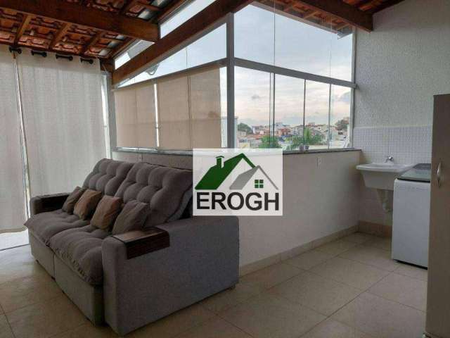 Cobertura com 2 dormitórios à venda, 141 m² por R$ 550.000,00 - Jardim Paraíso - Santo André/SP