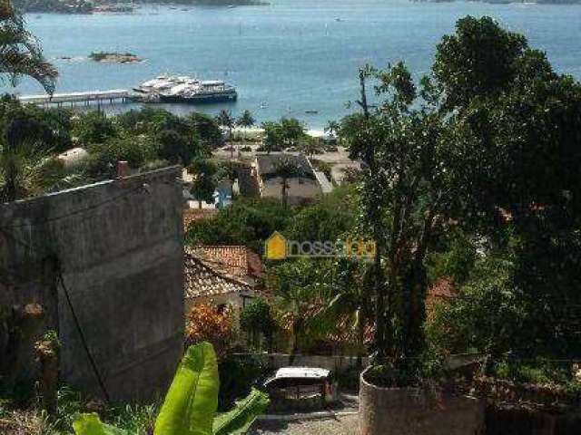 Terreno em Aclive para Venda em Charitas - Rua Fechada com Guarita.