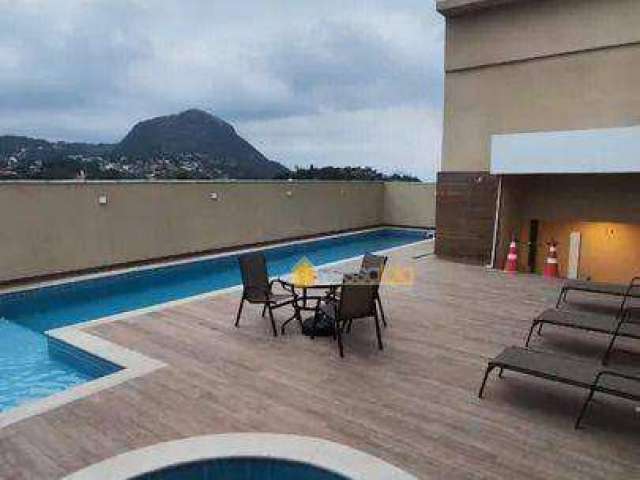 Apartamento com 2 dormitórios à venda, 68 m² - Largo da Batalha - Niterói/RJ