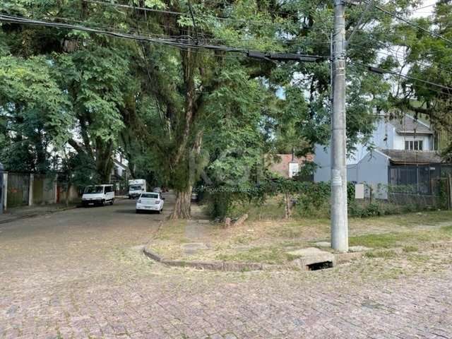 Excelente terreno de esquina plano ao lado da rua considerada mais bonita da zona sul de PoA com 214,62 m² de área privativa&lt;BR&gt;&lt;BR&gt;Colégio João Paulo fica a menos de duas quadras.Venha co