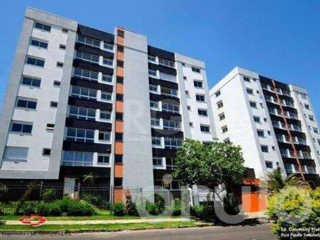 Apartamento novo  com  1 suíte, lavabo,  living amplo, cozinha com pia e bancada em granito, torneira de inox, área de serviço com tanque e torneira de inox, água quente, cozinha americana com churras