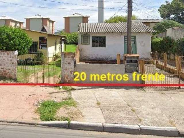 Oportunidade na Avenida principal da Restinga, com 20 x 59  de profundidade.  Ótimo para comércio.   &lt;BR&gt;O bairro Restinga é considerado o maior e mais populoso Bairro de Porto Alegre, um bairro