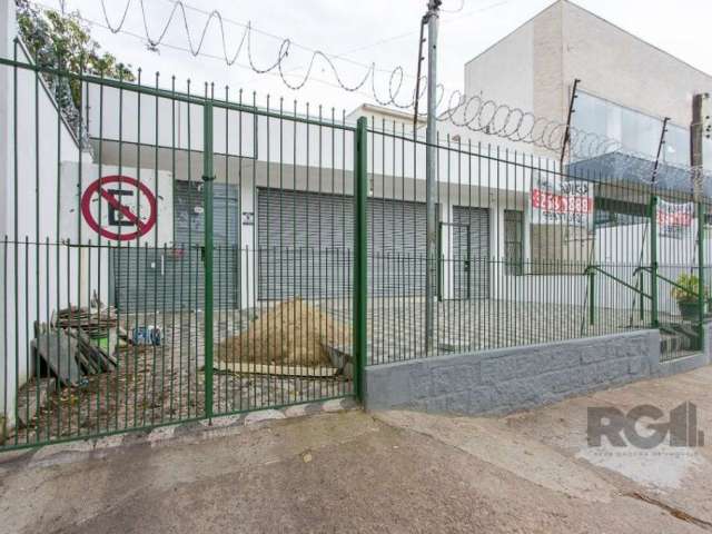 Loja comercial para locação no bairro Cavalhada, com aproximadamente 25m², 01 banheiro, frente para a avenida Eduardo Prado, com opção para depósito nos fundos da loja.