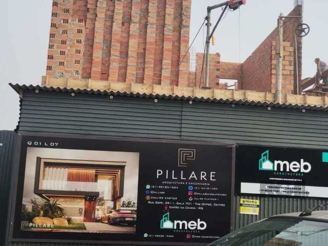 Casa no  Cond.Sunset, em construção,  entrega em Dez./2026.&lt;BR&gt;Alto padrão, 4D sendo 2 suíte, iluminação completa, mobiliada, living integrada, cozinha americana, churrasqueira &lt;BR&gt;Esperan