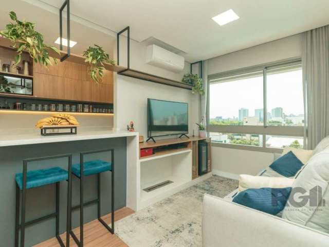 Apartamento 2 dormitórios, suíte, 1 vaga de garagem, mobiliado.&lt;BR&gt;&lt;BR&gt;Descrição do Empreendimento Atmosfera Air, Edificio no Menino Deus&lt;BR&gt;&lt;BR&gt;Atmosfera Air - Edifício no Men