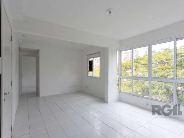 Apartamento Novo para Locação - Nunca Habitado!&lt;BR&gt;&lt;BR&gt;Área: 53 m² (aproximadamente)&lt;BR&gt;1 dormitório com possibilidade de reversão para 2, Cozinha, living integrado, 1 vaga coberta. 