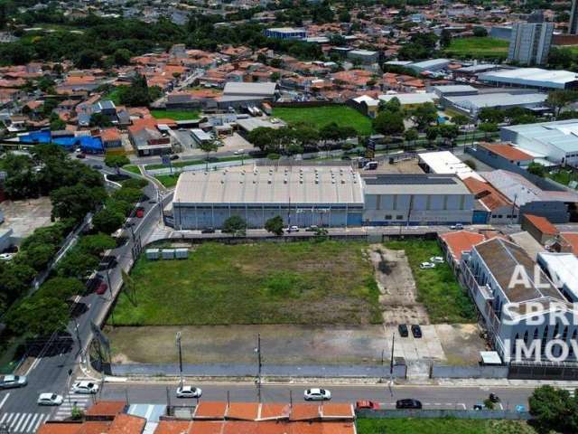 Terreno no centro da cidade de ITU SP com 4.500m2 (80x57) Esquina abrangendo 3 ruas incluindo a avenida Marginal de maior movimento na cidade