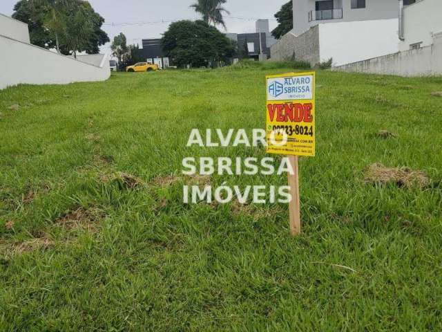 Terreno lindo com leve aclive e com 578 m² no Condomínio Palmeiras Imperiais em Salto SP