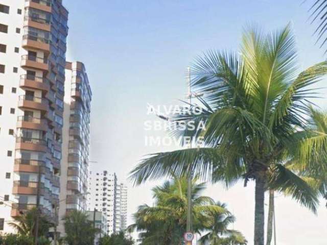 Apartamento cobertura com 376m2  3 dormitórios 1 suíte à venda em Praia Grande SP  - Vila Caiçara frente ao mar