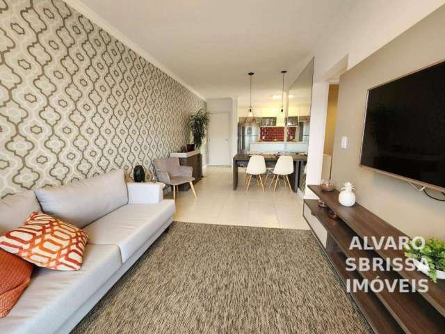 Apartamento decorado com 2 dormitórios à venda, 65 m² - Jardim Rosinha - Itu/SP