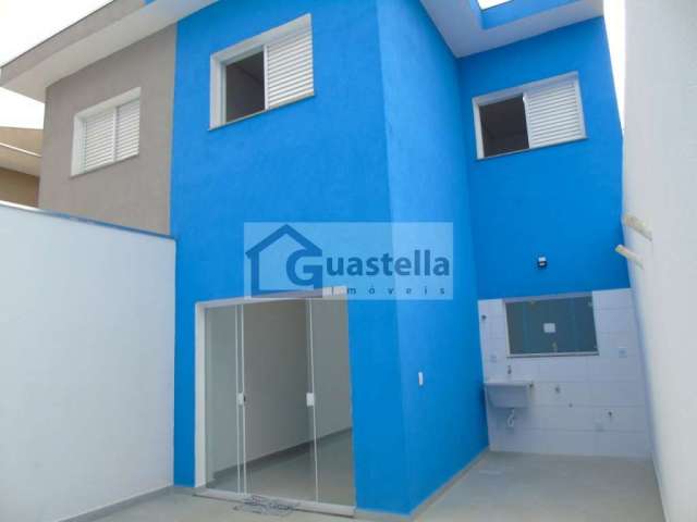 Casa Sobrado em Vila Homero Thon, Santo André: 194m², 3 dormitórios, 1 suíte, 3 banheiros. Venda e locação por R$ 667.800. Confira!