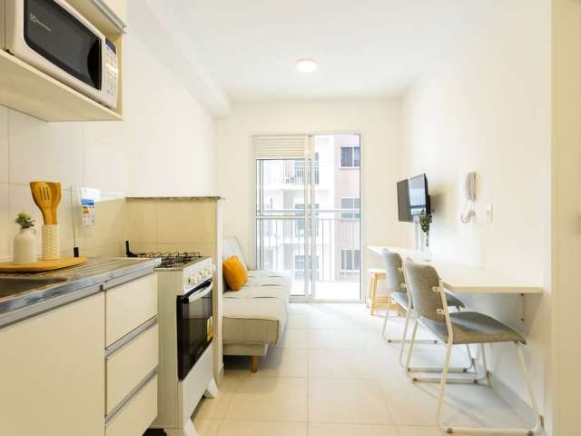 Apartamento com 1 Quarto para alugar, 28m² - Chácara Santo Antônio