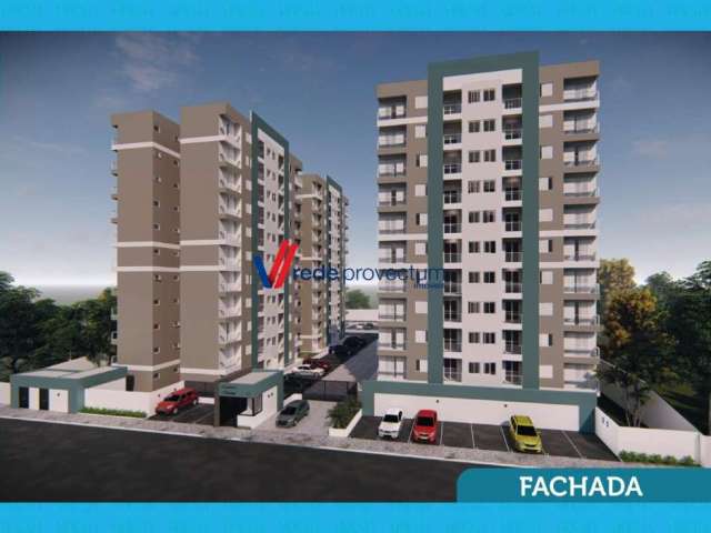 Apartamento com 2 quartos à venda na Rua João Ravanhani, 115, Jardim Novo Ângulo, Hortolândia, 57 m2 por R$ 244.900