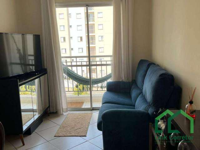 Apartamento com 2 dormitórios para alugar, 49 m² por R$ 2.389,63/mês - Jardim Myrian Moreira da Costa - Campinas/SP