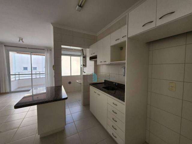 Apartamento com 1 dormitório para alugar, 50 m² por R$ 3.576,59/mês - Córrego Grande - Florianópolis/SC