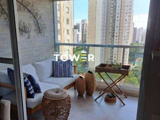 Apartamento a venda com 1 dormitório 52 metros no Campo Belo