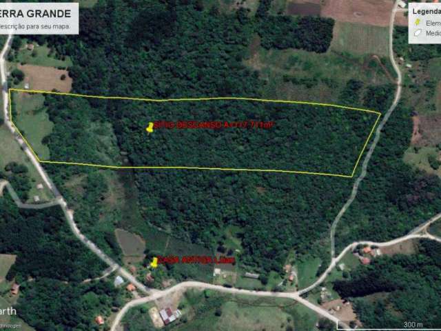 Area de Terra à venda no Bairro Serra Grande com 117711 m² de área privativa