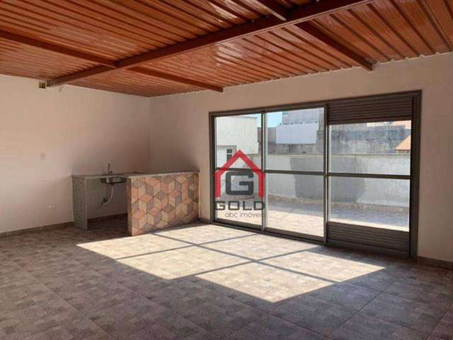 Cobertura à venda, 152 m² por R$ 585.000,00 - Vila Camilópolis - Santo André/SP