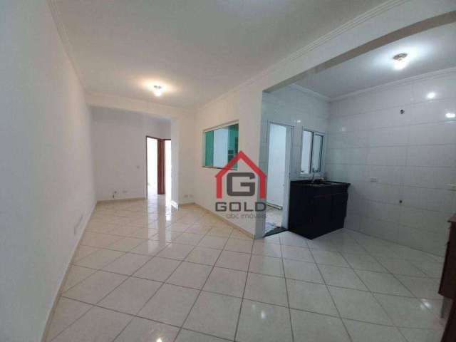 Apartamento com 2 dormitórios para alugar, 50 m² por R$ 1.625,00/mês - Parque Capuava - Santo André/SP