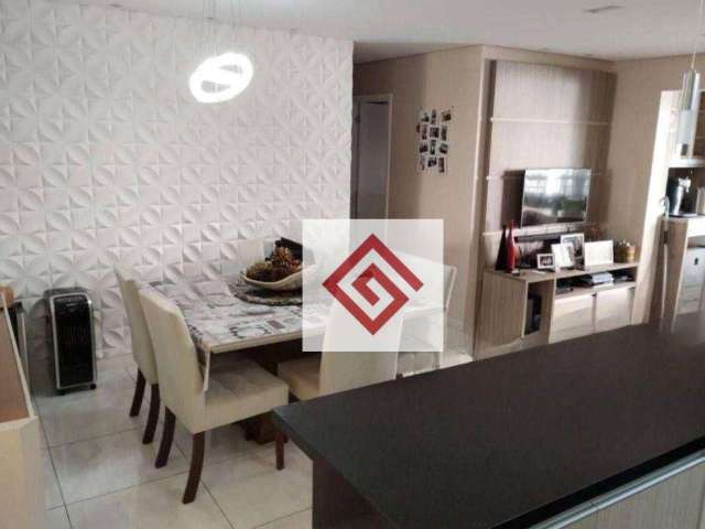 Apartamento com 3 dormitórios à venda, 85 m² por R$ 885.000,00 - Vila Curuçá - Santo André/SP