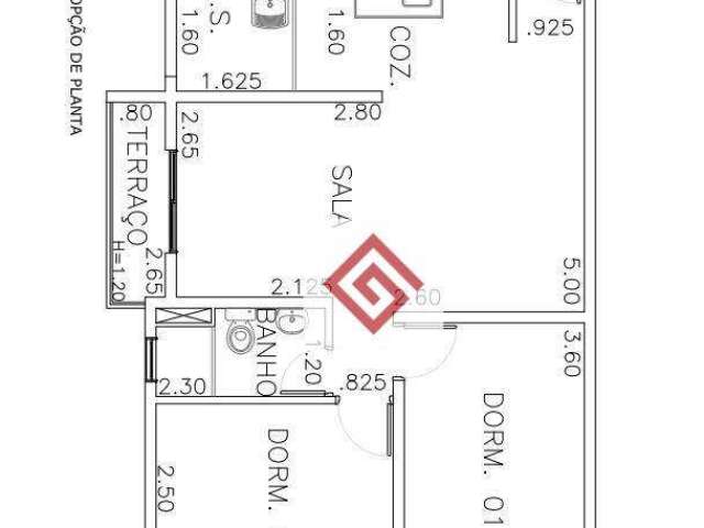 Apartamento à venda, 53 m² por R$ 417.400,00 - Centro - Diadema/SP