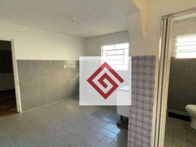 Casa com 1 dormitório para alugar, 35 m² por R$ 1.011,51/mês - Vila Curuçá - Santo André/SP